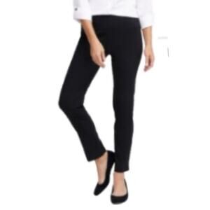Chico’s Size 1.5 Black Pants Slim Fit Ankle Mid Rise Women’s 10